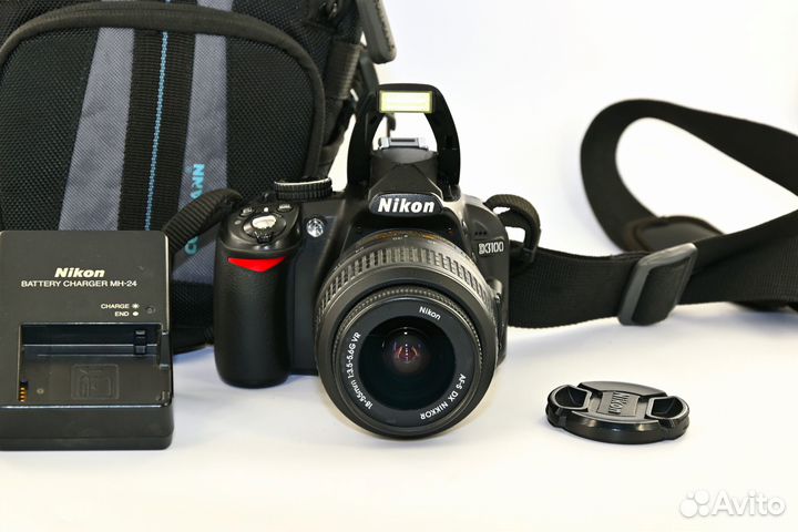 Nikon D3100 14.2MP цифрозеркалка Kit AF-S VR 18-55