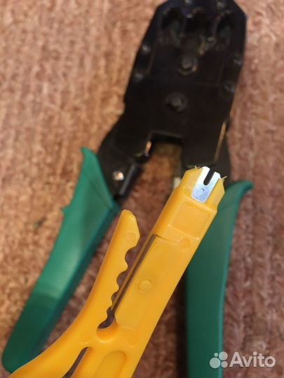 Клещи обжимные для коннектора RJ45, RJ12, RJ11