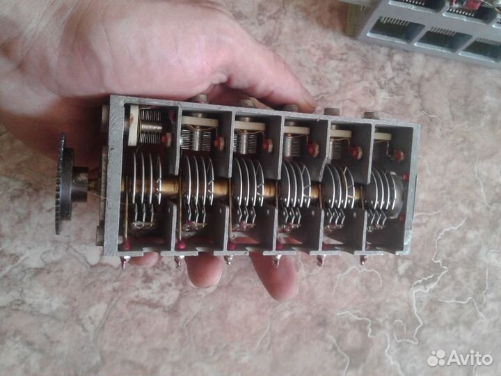 Конденсаторы переменной ёмкости. Кпе. Радио