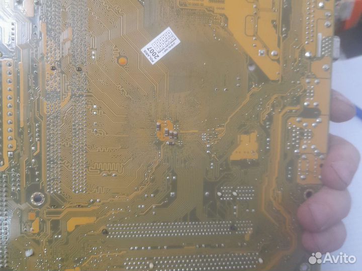 Материнская плата сокет 775 ddr 2 с процессором