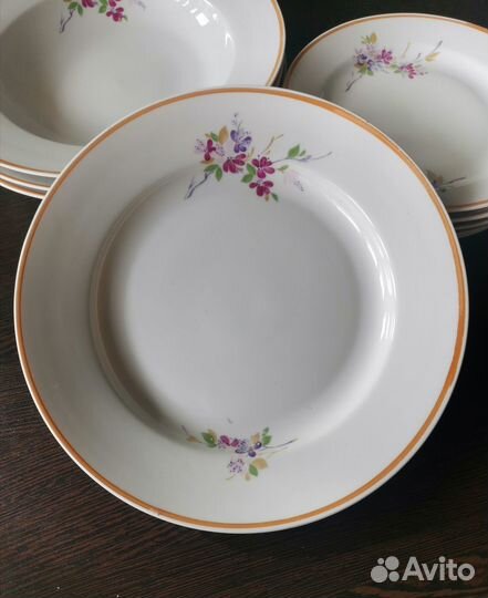 Тарелки Дулево СССР винтаж