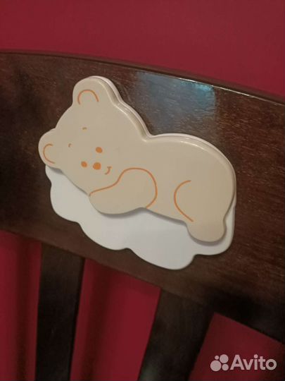 Детская кроватка с продольным маятником