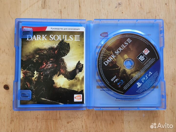 Игра для приставки ps4 Dark Souls 3 диск