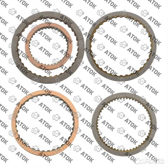 34351KIT комплект фрикционных дисков 6L80