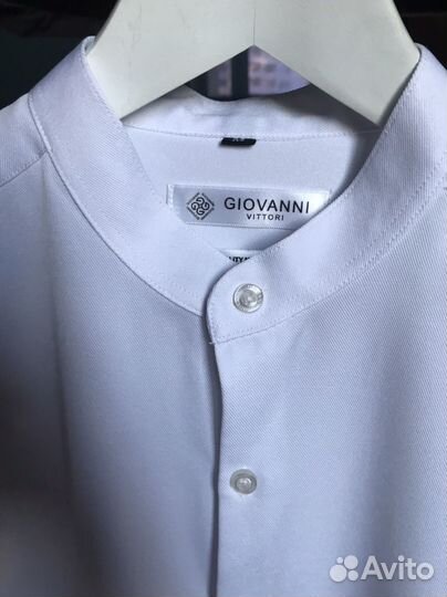 Рубашка белая для подростка р.44