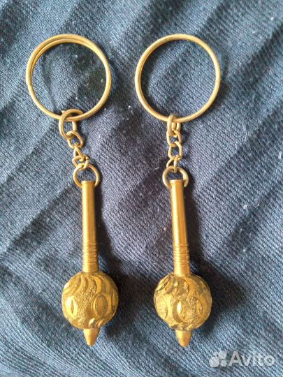 Брелок металлический