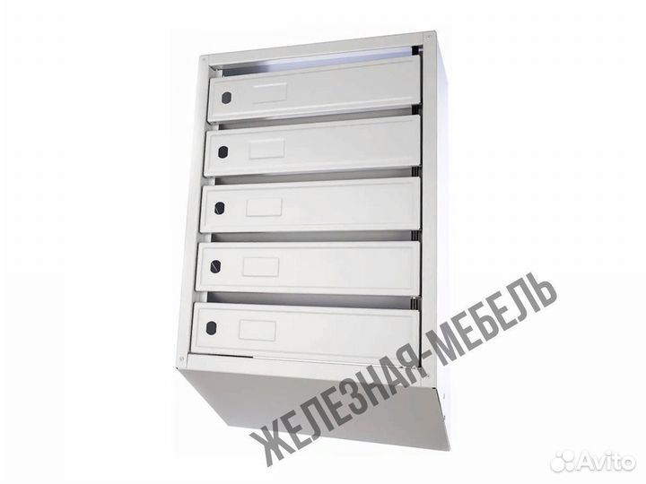 Почтовый ящик для подъезда ПМ 5 секций