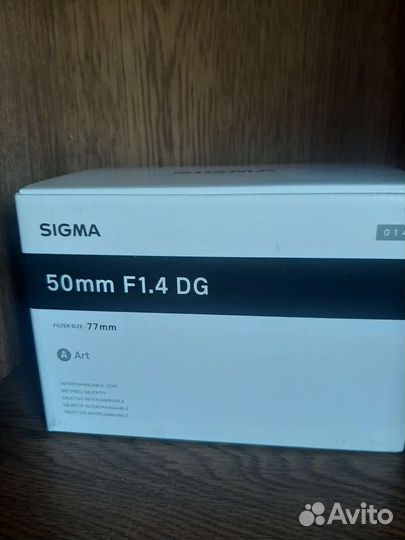 Объектив Sigma 50 1,4 nikon