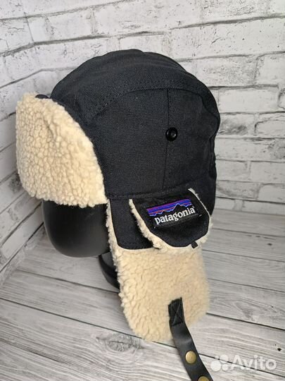 Ушанка Patagonia чёрная