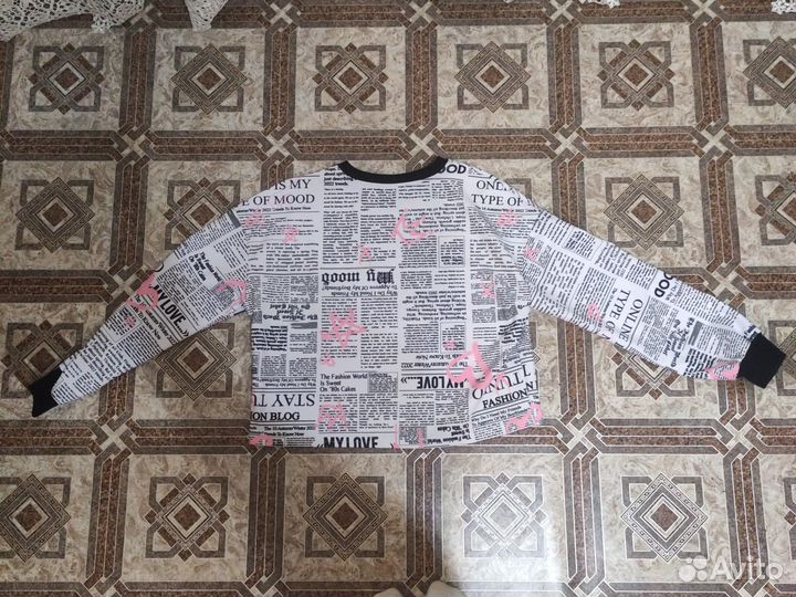 Лонгслив Gloria Jeans для девочки 10-12 лет