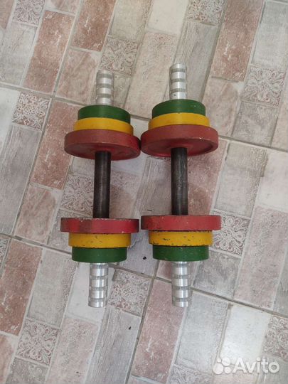 Гантели СССР 13 кг