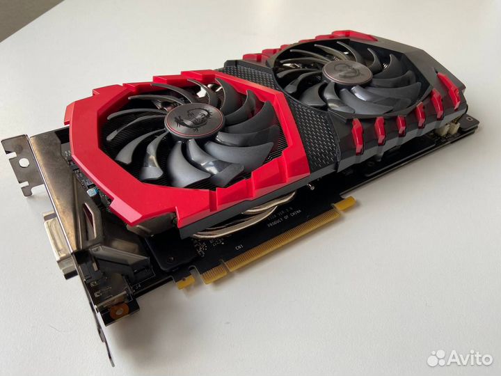 Видеокарта MSI GeForce GTX 1060 gaming x 6G