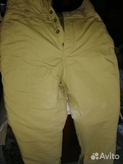 Штаны теплые ватные