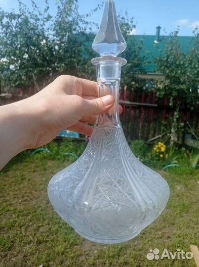 Графин хрустальный СССР 1 л