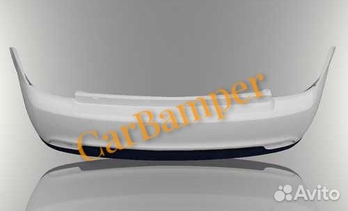 Бампер задний на ваз 21704 LADA Priora 2 белый 240