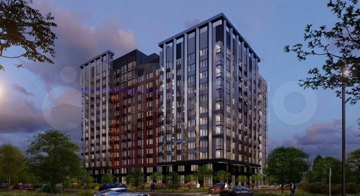 2-к. квартира, 75,5 м², 9/14 эт.