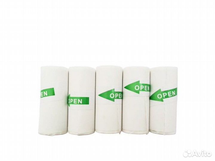 Термобумага для минипринтера, самоклейка