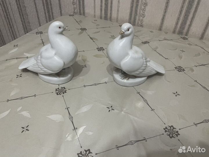 Фарфоровые статуэтки СССР гжель