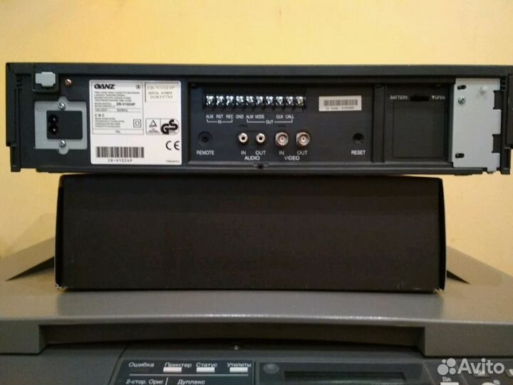 Спецвидеомагнитофон ganz ZR-V1024P