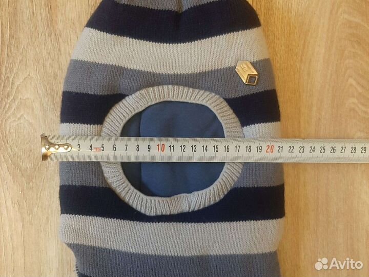 Шапка шлем для мальчика зима