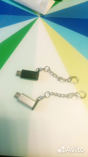 Переходник с usb type-c на micro usb