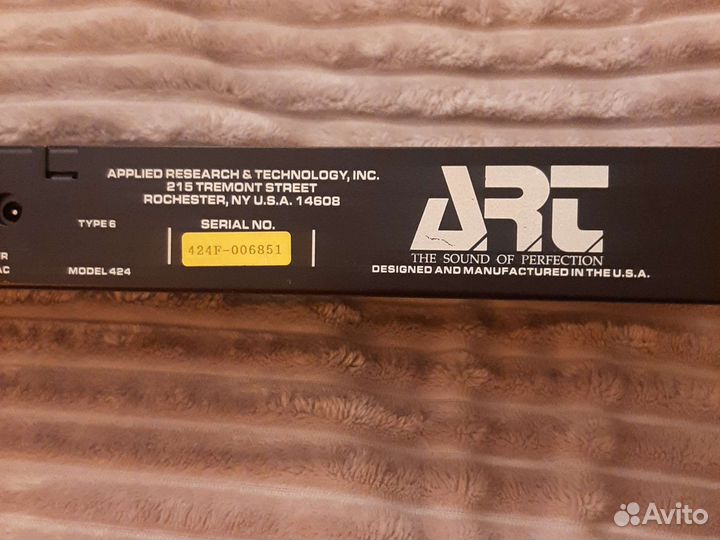 Ревербератор ART