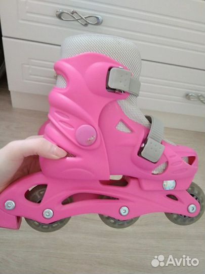 Роликовые коньки, размер 28-31, раздвижные