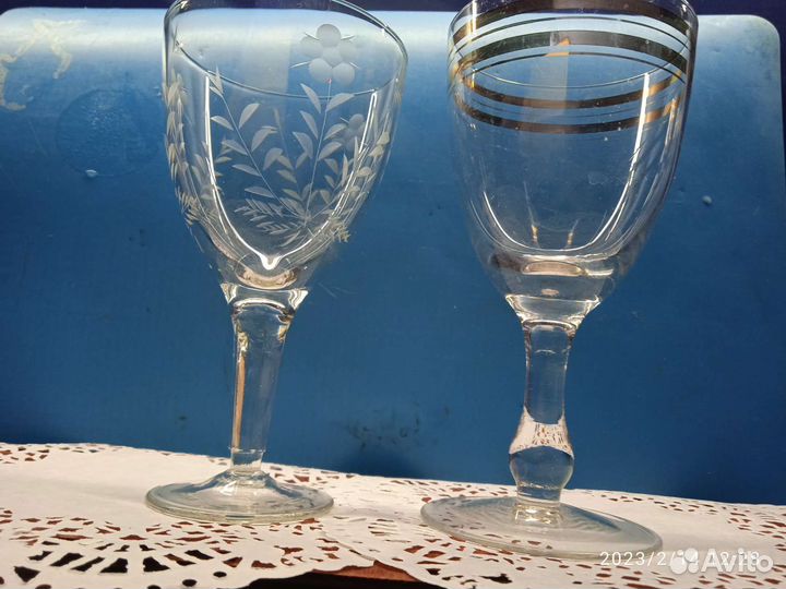 Фужеры ссср, ваза- фруктовница