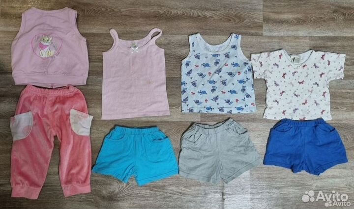 Вещи пакетом одежда для девочки 86-92р