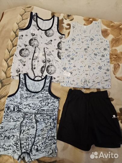 Детские вещи на мальчика 8-11 лет пакетом