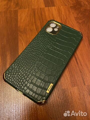 Чехол для iPhone Кожаный чехол с крокодиловой текс