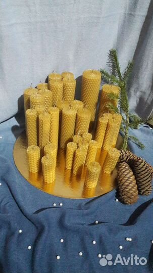 Свечи из вощины