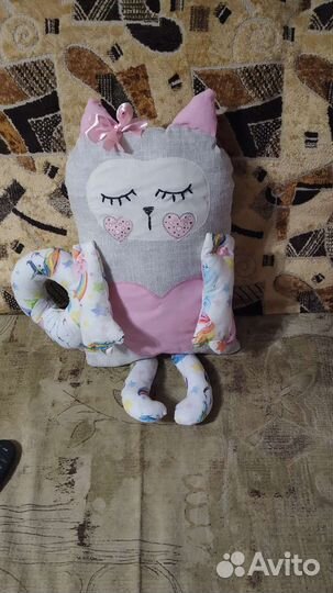 Подушка декоративная Сова