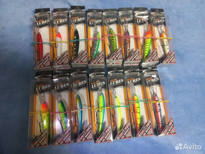 Воблеры German GG Bandit 90мм (Bandit B-Shad)