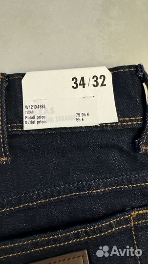 Мужские джинсы wrangler w 34 32