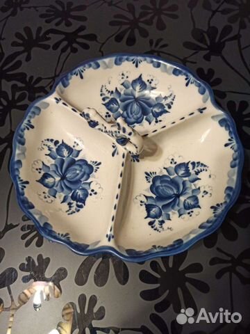 Менажница гжель