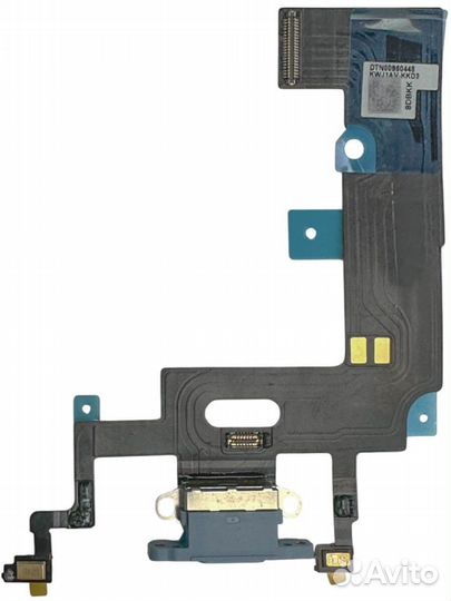 Нижний шлейф iPhone Xr Orig с разъемом зарядки и микрофонами