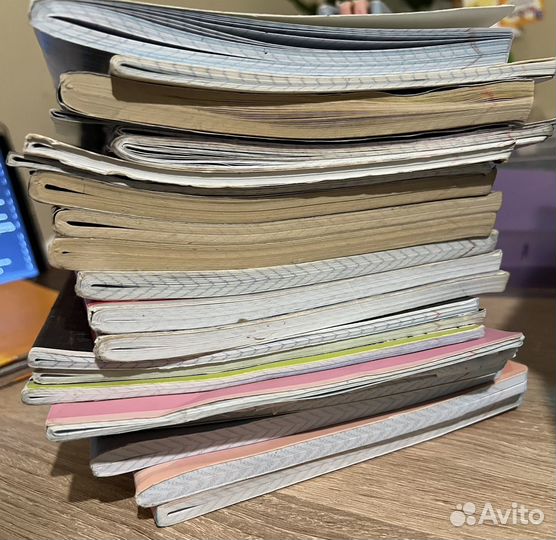 Тетради для черновиков, бумага в клетку