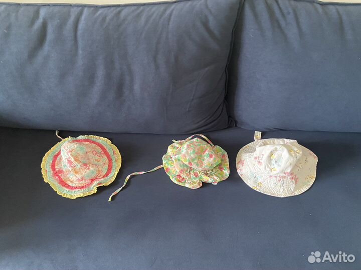 Панамка для девочки 3-6 мес