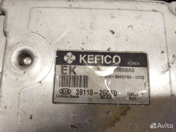 Блок управления двигателем Kia Rio II G4EE 1.4