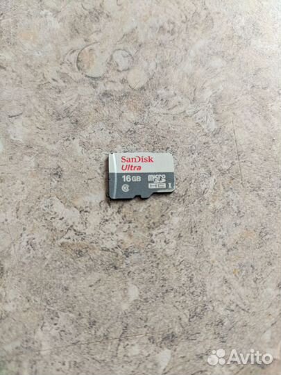 Карта памяти MicroSD 16gb