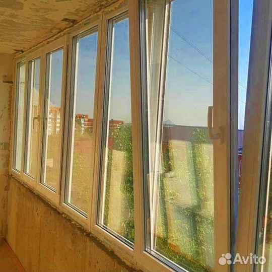 Пластиковые окна. остекление коттеджей