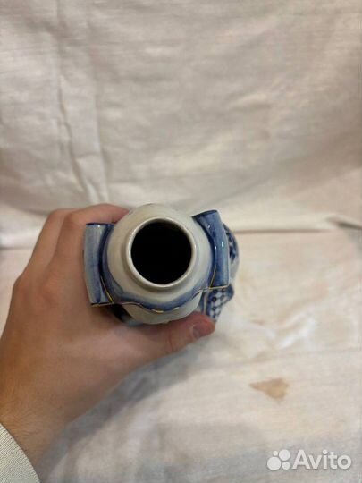 Гжель штоф фигура