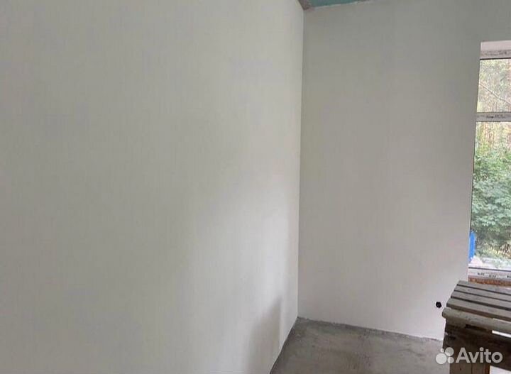 Шпаклевка стен под обои(покраску)