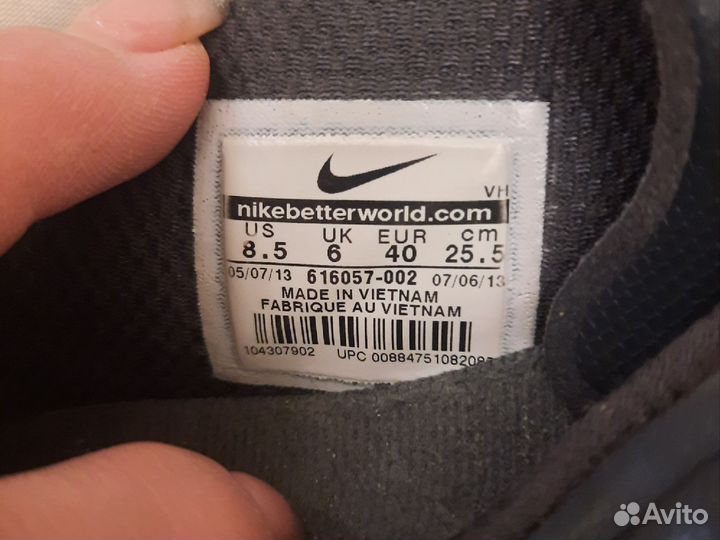 Кроссовки Nike оригинал 40 рр отл сост