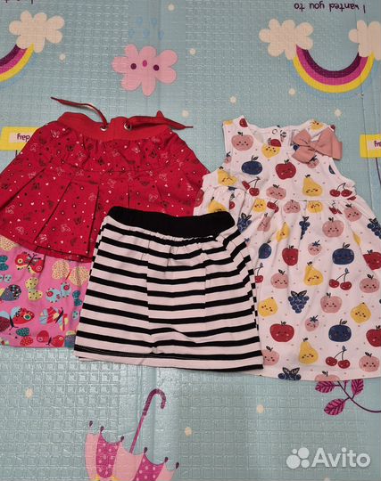 Детская одежда для девочек 92 98 пакетом
