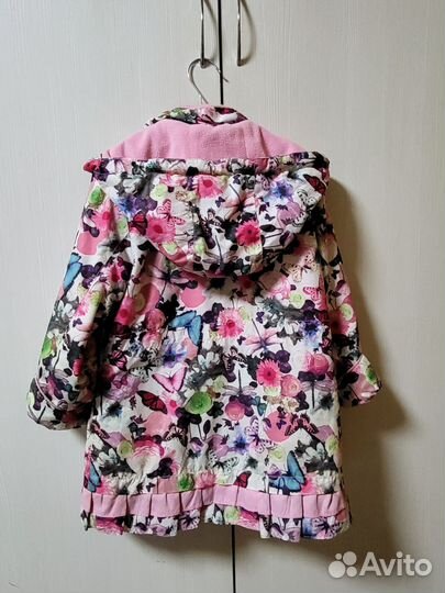 Куртка демисезонная для девочки 98