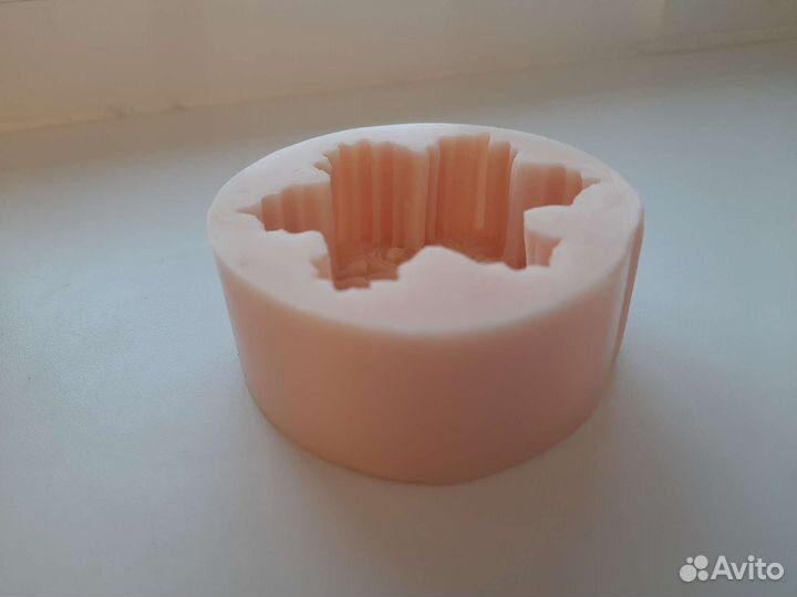 Силиконовая форма для свечей или мыла