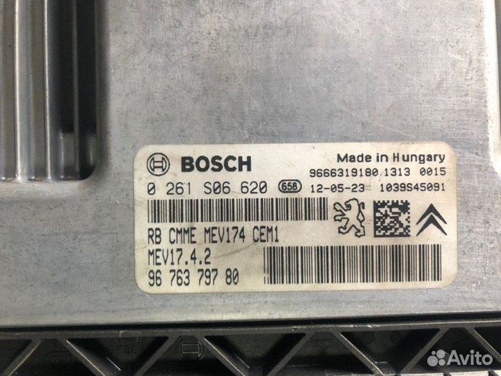 Комплект эбу Peugeot 308