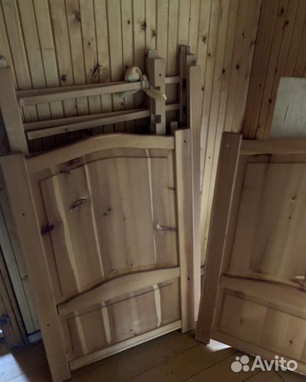 Детская кроватка деревянная сосна
